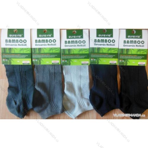 Socken Knöchel Bambus Männer (39-46) AURA.VIA FFD352
