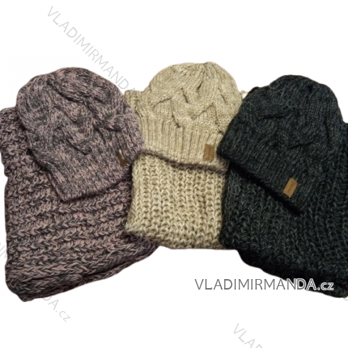 Damenstrickkrawatte Winter (EINZEL-GRÖSSE) POLNISCHE HERSTELLUNG PVF22-34.08