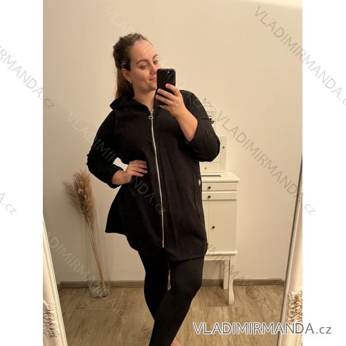 Kleid Oversize Kurzarm Damen (4XL/5XL ONE SIZE) ITALSKÁ MÓDA IM422026