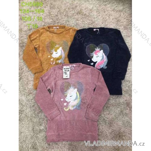 T-Shirt Langarm Kinder Mädchen warm 134-164) SAD SAD22CH5989