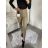 Leggings lange isolierte Damenjeans (S-3XL) TURKISH FASHION TMWL20619 dunkelbeige L