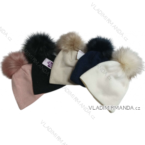 Wintermütze mit Pompon Damen (ONE SIZE) WROBI PV922430