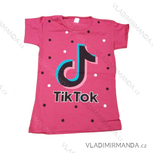 T-Shirt Kurzarm Kinder Mädchen4-8 Jahre) TÜRKISCHE PRODUKTION TVB20011