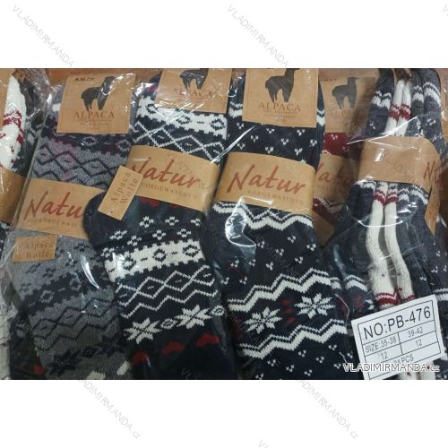 Warme Alpaka-Socken für Damen (35-42) AMZF AMZF23PB476