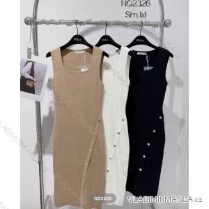 Ärmelloses Strickkleid für Damen (S/ML/XL) ITALIAN FASHION IMPTI23NG2326