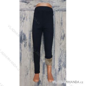 Lange Leggings mit Pailletten für Mädchen (140-164) TÜRKISCHE PRODUKTION TVB20012