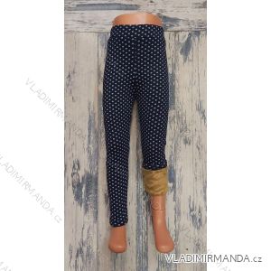 Lange Leggings mit Pailletten für Mädchen (140-164) TÜRKISCHE PRODUKTION TVB20012