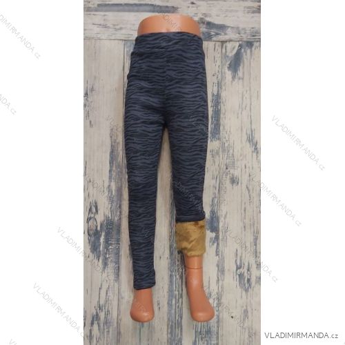 Lange Leggings mit Pailletten für Mädchen (140-164) TÜRKISCHE PRODUKTION TVB20012