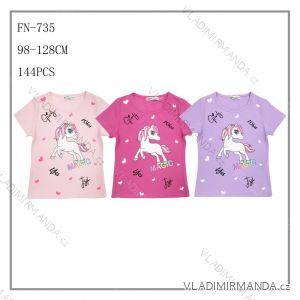 Mädchen Jugend Kurzarm T-Shirt (116-146) SEZON JS-7018