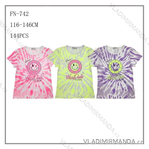 Mädchen Jugend Kurzarm T-Shirt (116-146) SEZON JS-7018