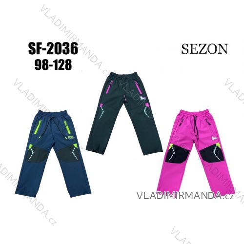 Warme Softshellhose Kinder Mädchen und Jungen (134-164) SEZON SEZ22SF-1973