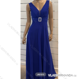 Langes elegantes Damenkleid mit Trägern (S/M EINHEITSGRÖSSE) ITALIAN FASHION FMPRP23JRE1372