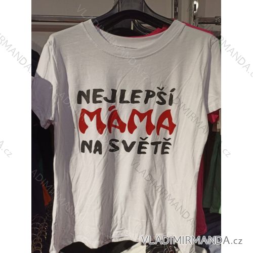 Damen-Kurzarm-T-Shirt (Einheitsgröße S/M) ITALIAN FASHION IMH23017