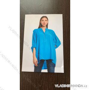 Tunika Shirt 3/4 Langarm Damen Übergröße (XL/2XL ONE SIZE) ITALIAN FASHION IMC22512