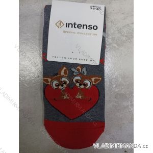 Happy Thin Valentine's Socken für Damen (35-37, 38-40) POLISH FASHION DPP23002