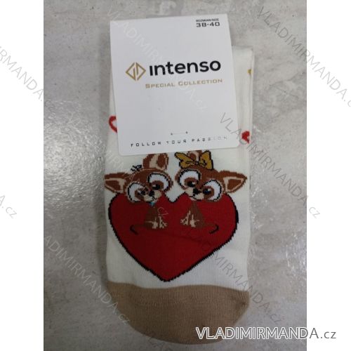 Happy Valentine's Day Damensocken (35-37, 38-40) POLISH FASHION DPP23003