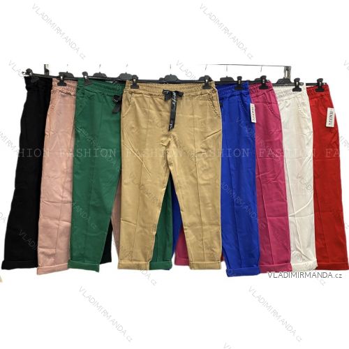 Lange Stretchhose in Übergröße (3XL/4XL EINHEITSGRÖSSE) ITALIAN FASHION IMWT23211