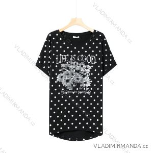 Damen-Kurzarm-T-Shirt (S/M EINHEITSGRÖSSE) GLO STORY GLO23WPO-3324