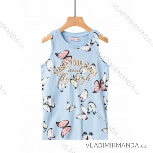 Ärmelloses Tanktop für Mädchen (122-164) GLO STORY GLO23GBX-3241