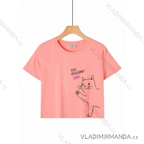 T-Shirt Kurzarm Teenager Mädchen (134-164) GLO STORY GLO23GPO-P8350