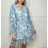 Langarmkleid für Damen (S/M EINHEITSGRÖSSE) ITALIAN FASHION IMPBB23F11353