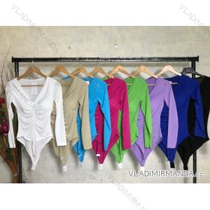 Langarm-Body für Damen (Einheitsgröße S/M) ITALIAN FASHION IMPGM2311409