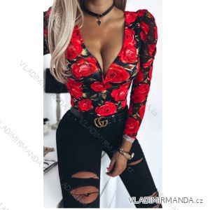 Langarm-Body für Damen (Einheitsgröße S/M) ITALIAN FASHION IMPGM2303014