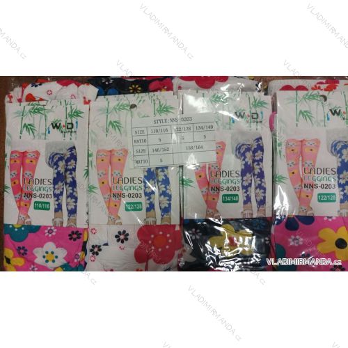 Leggings Mighty Long Bamboo Kids und Teenager (110-164) NNS-0203