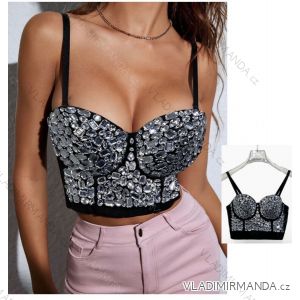 Trägertop/Croptop für Damen (S/M EINHEITSGRÖSSE) ITALIAN FASHION IMPLP2300300018