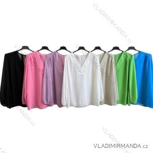 Langärmelige Tunika/Bluse für Damen (S/M Einheitsgröße) ITALIAN FASHION IMPLM2324225