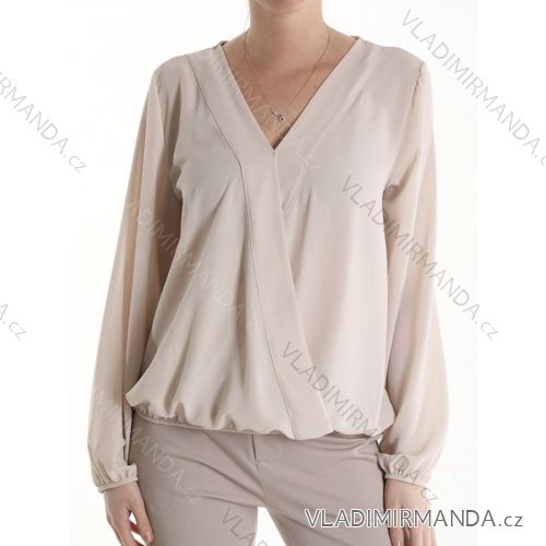 Langärmlige Tunika/Bluse für Damen (S/M Einheitsgröße) ITALIAN FASHION IMPLM2324187