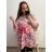 Übergroße Tunika 3/4 Langarm Damen Übergröße (3XL/4XL ONE SIZE) ITALIAN FASHION IMC23140