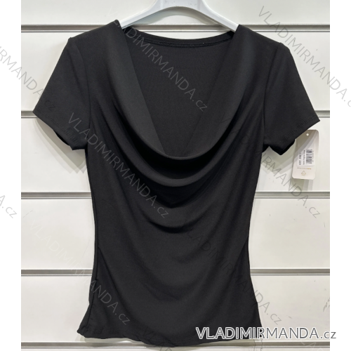 Kurzarm-T-Shirt für Damen (S/M EINHEITSGRÖSSE) ITALIAN FASHION IMPSH2330811