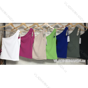 Ärmelloses Tanktop/Croptop für Damen (S/M EINHEITSGRÖSSE) ITALIAN FASHION IMPGM2310036