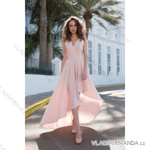 Ärmelloses langes Partykleid für Damen (34-54) POLISH FASHION PMLMR23VALENTINA-2