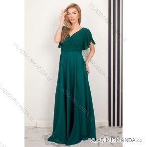 Langes Party-Kurzarmkleid für Damen (36-54) POLISH FASHION PMLMR23LAURA-2