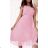 Sommerchiffon-Sommerkleid Carmen (S / M ONE SIZE) ITALIAN FASHION IMWA222561