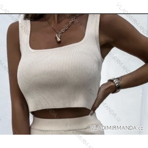 Damen-Crop-Top mit Trägern (S/M EINHEITSGRÖSSE) ITALIAN FASHION IMPOC239138TOP