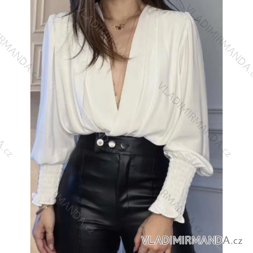 Langarm-Body für Damen (Einheitsgröße S/M) ITALIAN FASHION IMPLP2326526090