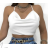 Trägerloses Crop-Top für Damen (S/M ONE SIZE) ITALIAN FASHION IMPLP2333720038