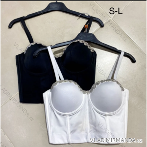 Trägerloses Crop-Top für Damen (SL) ITALIAN FASHION IMPLP2312580135