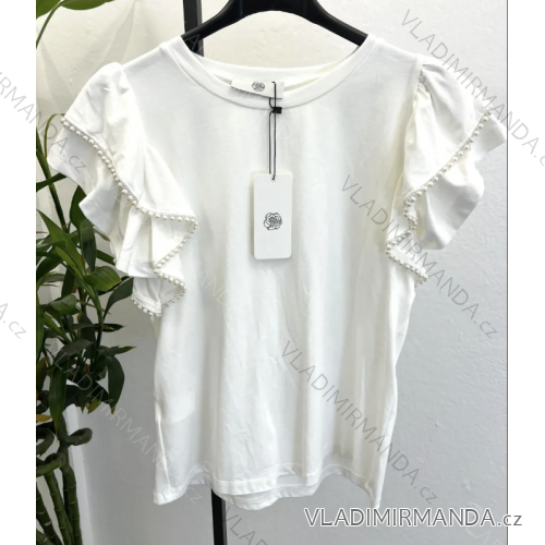 Kurzarm-T-Shirt für Damen (S/M EINHEITSGRÖSSE) ITALIAN FASHION IMPLM2377821