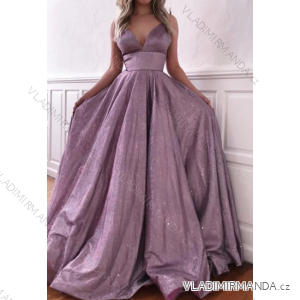 Langes, elegantes Damenkleid mit Trägern (S/M EINHEITSGRÖSSE) ITALIAN FASHION IMPCF2316090-23