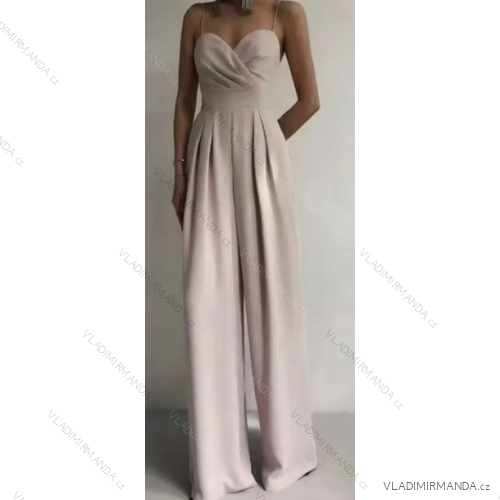 Trägerloser langer Overall für Damen (Einheitsgröße S/M) ITALIAN FASHION IMPCF236451