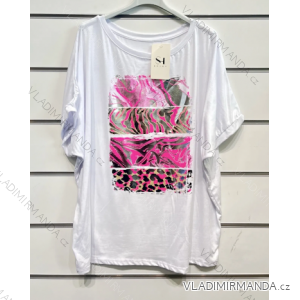 Kurzarm-T-Shirt für Damen (S/M EINHEITSGRÖSSE) ITALIAN FASHION IMPSH2323063