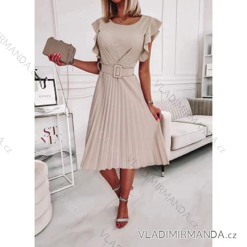 Ärmelloses Sommerkleid für Frauen (uni sm) ITALIAN FASHION IMD20550