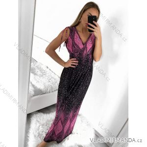 Ärmelloses langes Sommerkleid von Icecool für Damen (M/L, XL/XXL) AINUOSI ITALIAN FASHION IMB239962